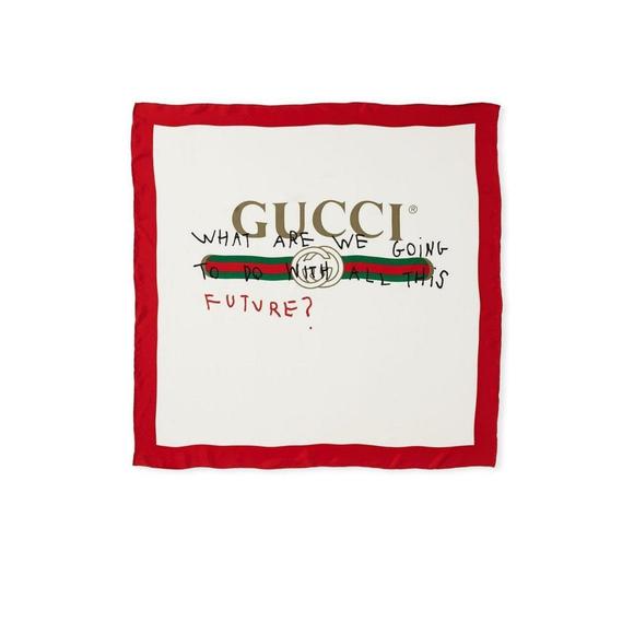 Gucci - Future Foulard Silk Scarf - L